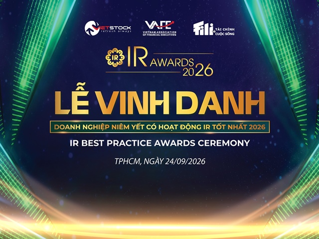 Lễ Vinh danh IR Awards lần thứ 16 sẽ được tổ chức vào ngày 24/09/2026